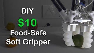 DIY a Food-Grade Soft Gripper for Your Delta X S Robot for Just... $10