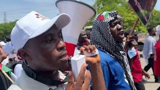 Hundreds join pro-Palestinians march in Ghana
