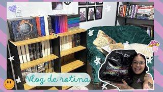 Vlog #136 | arrumando minha mochila para dormir fora & montando e organizando estante nova ‍️