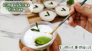 Cara membuat Kue Lumpur surga pandan| Lumer Dimulut