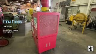 Business Liquidation! Bid on Lot 235: Pringle Power Vac Duct Cleaning System