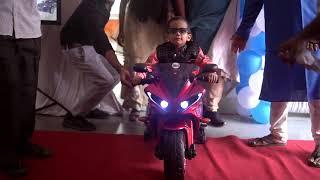 taksh birthday bike entry