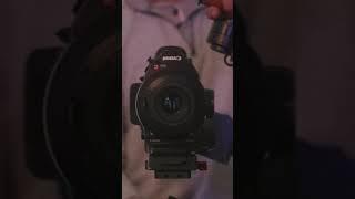 Canon C100 Mark II with Gimbal (Letux Helix Jr) #shorts