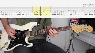 Top 5 Rainbow Riffs (in the key of E - Ritchie Blackmore guitar lesson)