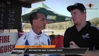 Kris Walton #68 Clubman Heavy - Interview - 2014 QLD Karting State Titles