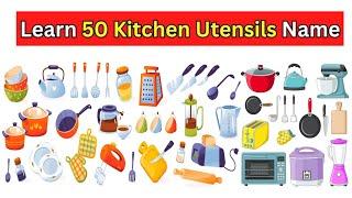 Kitchen Vocabulary In English | Kitchen Items | English Vocabulary | Daily Use English Sentences