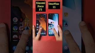 Poco F5 vs OnePlus 11 5G Speed Test Comparison | 