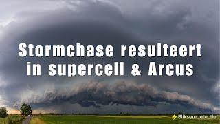 Supercell, #onweer en een fantastische Arcus - 9 juli 2024