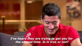 Robert Lewandowski about the transfer to Real Madrid (english subtitles)