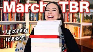 Ambitious March TBR 2025 || All the books I want to read this month!