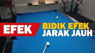 MEMBIDIK EFEK JARAK JAUH | Tutorial Billiard Indonesia