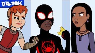 Miles Morales, Nimona and Wish in Cartoon Cafe!