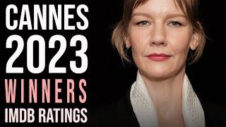 CANNES 2023 WINNERS AND IMDB RATINGS!