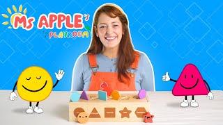 Toddler Learning | Shapes & Colours| Educational Toy Play | Counting, Songs, Signs & Gestures | BSL