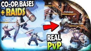 CO-OP BASE BUILDING + RAIDS + REAL PvP - NEW Last Day on Earth Survival VIKING GAME FROSTBORN Part 1