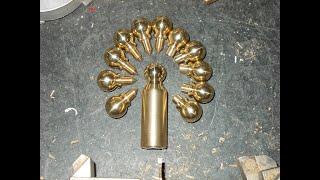 Turning little Brass Balls (without a ball turning attachment)