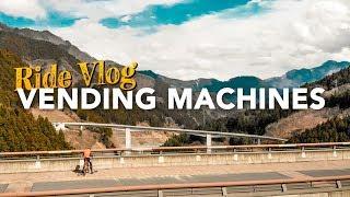 Vending Machines in the Japanese mountains, a cyclist paradise!