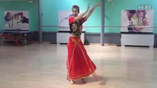 Chinese XinJiang Hot Dance 新疆舞【11】Beautiful Girl Exercises 《Anar love》