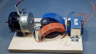 220V Free Energy Generator from Magnet Electricity at home