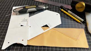 Make your own acrylic templates quick and on the CHEAP. DIY leather tools to save you time & money!