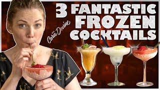 How to make delicious frozen cocktails!