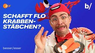 Surimi Stick Challenge: Flo ist völlig von der Rolle