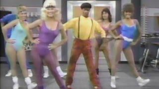 hip-hop dancer MICHAEL ‘Boogaloo Shrimp' CHAMBERS joins a 1988 AEROBICS class