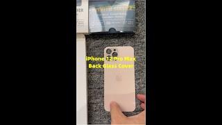 Replacement Rear Housing Back Glass Cover For iPhone 12 Pro Max | oriwhiz.com