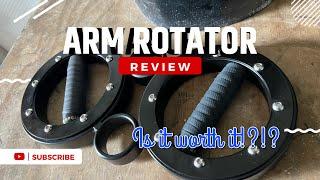 Arm rotator review. Weird arm endurance exercise contraption. Is it worth it?