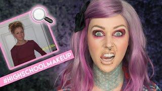 HOW I DID MY MAKEUP IN HIGH SCHOOL | KristenLeanneStyle