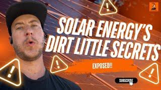 Exposing The Ugly Side Of Residential Solar