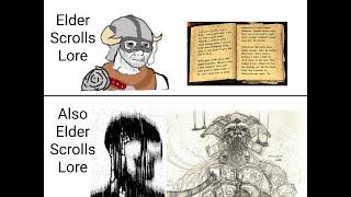 Elder Scrolls Lore vs Elder Scrolls Lore