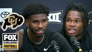 Postgame Interview: Travis Hunter and Shedeur Sanders on chemistry and Colorado's win vs. NDSU