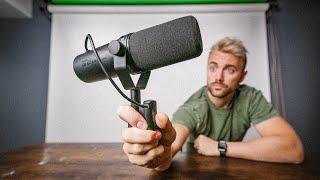 This is the New #1 Broadcasting Mic -- Shure SM7dB