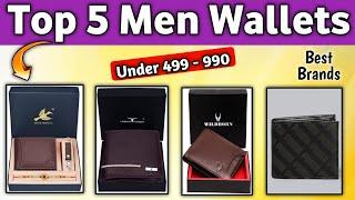 Top 5 Best Men Wallet In India | Leather Wallet Under 500 Men's LeatherWallet | Review King