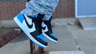 AIR JORDAN 1 HIGH OG"UNC TOE" REVIEW & ON FEET