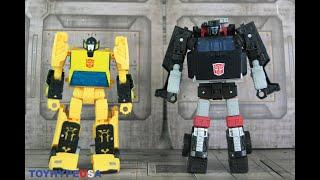 Hasbro Transformers War For Cybertron: Earthrise Sunstreaker & Trailbreaker Figures Review