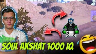 When Soul Akshat using 1000iq 🫰 #scout #mavi #soul #akshat #bgmi #jonathangaming