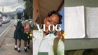 Day in the life of a Trinidad high school student. GRWM | classes | after skl #vlog #highschool