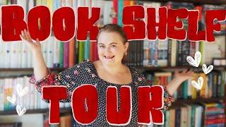 BOOKSHELF TOUR pierwszy i ostatni na tym kanale  wszystkie książki jakie mam w domu 