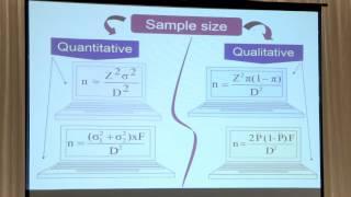 Calculating Sample Size