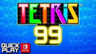 Tetris 99 Gameplay - Nintendo Switch Online (Quick Play)