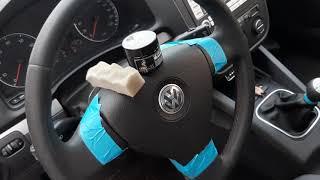 Volkswagen Golf Mk5 - Leather Steering Wheel - Paint Restored