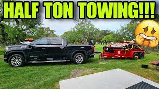 2023 GMC Denali 1/2 Ton HORRIBLE TOWING experience!