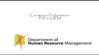 Creating a Performance Plan in UPM