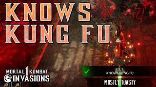 KNOWS KUNG FU Klue Flesh Pits | Mortal Kombat 1 Invasions Season 8