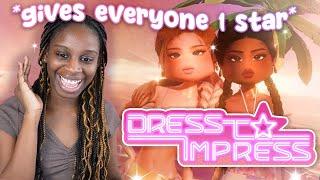 I Played DRESS TO IMPRESS for the FIRST TIME and WON!