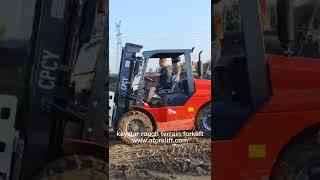 This all terrain forklift produced by china rough terrain manufacturer Kaystar heavy industry