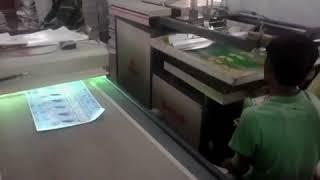 Screen spot Uv and curing