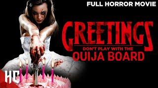 Greetings | Full HD Horror Movie | Ouija Board Movie | English Horror Movie | Horror Central